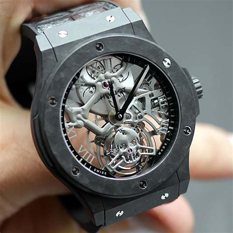 hublot geneve skeleton|hublot skeleton tourbillon.